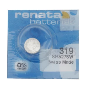 1 x Renata SR64 / SR527SW / 319 1.55V Silver Oxide Battery