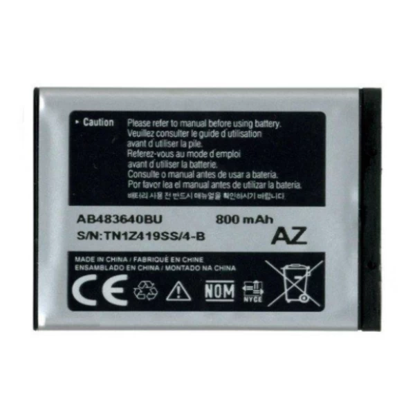 Samsung GT-B3210 AB483640BU Replacement Battery