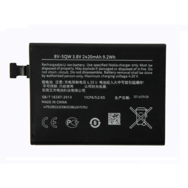 Nokia Lumia 930 Replacement Battery BV-5QW