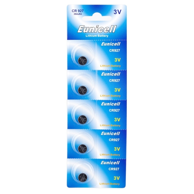 5 x Eunicell CR927 3V Lithium Batteries Discountbattery