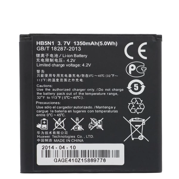 Huawei Ascend Y320 HB5N1 Replacement Battery