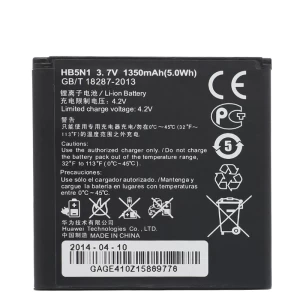 Huawei Ascend Y220 HB5N1H Replacement Battery