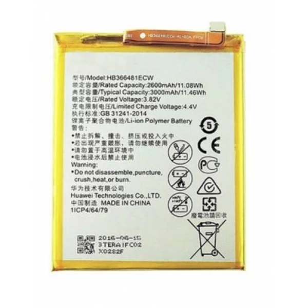 Huawei Nova 3e HB366481ECW Replacement Battery