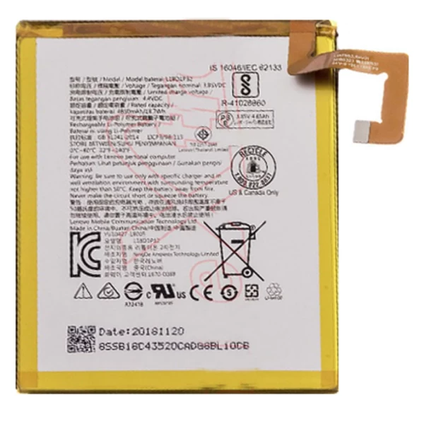 Lenovo Tab M10 L18D1P32 Replacement Battery