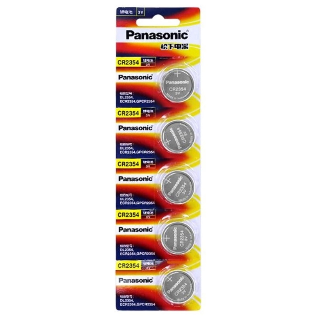 5 x Panasonic CR2354 3V Lithium Battery Discountbattery
