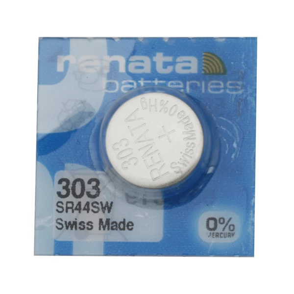 5 x Renata SR44SW / 303 / SR1154 1.55V Silver Oxide Battery