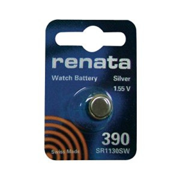 1 x Renata SR54 / SR1130SW / 390 1.55V Silver Oxide Battery