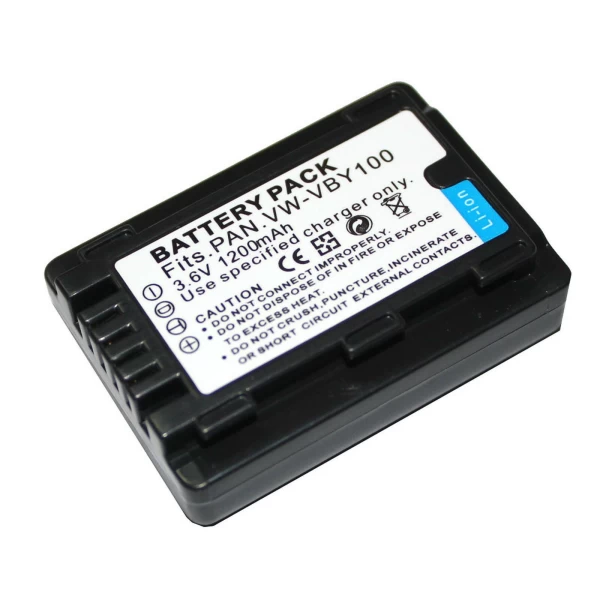 Panasonic HC-V110 HC-V130 Replacement Battery VW-VBY100